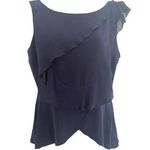 Oscar de la Renta  Sleeveless Layered Top Sz 8 Photo 0