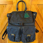 Tory Burch Perry Nylon Backpack Black Cinch (6207) Photo 0