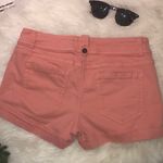 Life in Progress Life‎ in Progress light coral stretchy denim shorts Photo 2