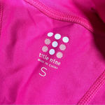 Title Nine  Swift Half Zip Shirt Top Longsleeve Waves Texture in Hot Pink Size S Photo 9