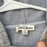 For Love & Lemons  Sweatshirt crop hoodie womens Gray (xsmall) Photo 2