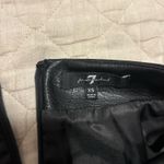 7 For All Mankind  Leather Skirt Photo 2