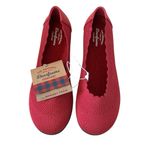 Dearfoams  women’s misty ballet flats washable memory foam in Venetian red Sz 7 Photo 1