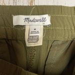 Madewell Track Trousers Pull On Joggers in Olive Green Size Medium Photo 9