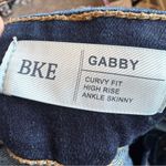 BKE  Blue Gabby Curvy High Rise Skinny Ankle Jeans Womens 36 Classic Denim Fall Photo 7