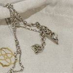 Kendra Scott  Poppy Heart Gold Pendant Necklace In Rose Quartz Photo 3