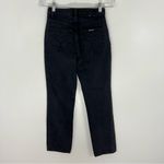 Rolla's Rolla’s Original High Rise Straight Jeans Jet Black Size 24 Photo 7