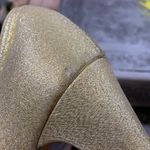 Vintage 50’s/60’s Miss America Gold Heels with Rhinestone Buckles Size 7.5 Photo 9