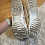 Crocs Mickey Mouse Disney Tan Canvas Slip On Loafer Flats Women’s 9 W Photo 6