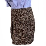 Loft  BROWN & BLACK ANIMAL PRINT SHORTS (4) Photo 3