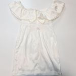 MORE TO COME Caira Ruffle Dress in White Small Photo 10