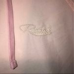 Reebok Vintage Reekbok Casual Pink Shirt Lined Sporty Hooded Jacket Size Large Photo 2