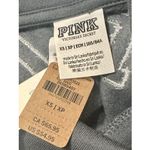 Victoria's Secret PINK  Gray Blue Cowl Neck Logo Sweatshirt Size XS NWT!! Photo 2