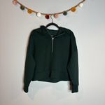 YPB Abercrombie & Fitch dark green half zip pullover Size L Photo 1