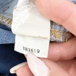 Soft Surroundings  Dark Wash Raw Hem Straight Jeans Photo 7