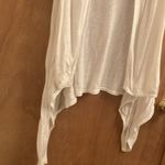 Forever 21 Cream sleeveless cardigan knit top woman’s size small Photo 2