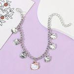 Hello Kitty  Officially Licensed Adorable Stainless Steel Charm Bracelet Photo 0
