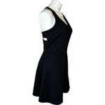 Banana Republic BANANA REPUBLIC LBD Black Racerback Tank Dress Cutout Sleeveless Size 4 Photo 5