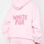 White Fox Boutique  with love always oversized hoodie S/M Photo 1