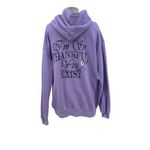 The Mayfair Group I'm So Thankful You Exist Sweatshirt Purple One Size Petite Photo 5