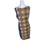 Joseph Ribkoff  Y2K Mod Abstract Sheath  Dress Sz 10 Office Professional wear Photo 2