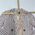 Anthropologie Dolan Blazer Womens Small Anna Linen Blend Striped Double Breasted Photo 6