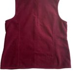Karen Scott Women's Karin Scott Sport Fleece Vest Burgundy L Photo 1