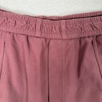 Athleta Fallon Bermuda Shorts Womens Large Tawny Rose Red 988042 Elastic Lounge Photo 6