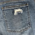 Gap  Best Girlfriend Jeans Womens 30 Blue Medium Indigo Distressed Denim Jeans Photo 15