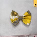 Handmade Bow Hairclip 21 Yellow Photo 0