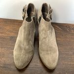 Michael Shannon MICHAEL By  Women's Suede 3” Heel Ankle Booties Tan Size 7 Photo 1