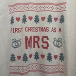 First Christmas As A Mrs Christmas sweatshirt size 2XL Photo 2