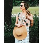 CAbi Monstera Tropical Flowy Sleeveless Tank Top Blouse preppy 5351 Womens M Photo 7