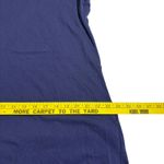 Soft Surroundings Womens Dress L Blue Short Sleeve V Neck Casual Ladies Photo 8