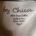 Chico's  Staple Piece, Size Small 100% Pima Cotton. New Condition. Career‎ Wear Photo 1