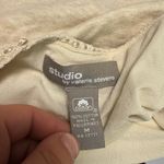 Valerie Stevens Vintage Studio by Valerie Steven’s cream lace trim cotton tank top Photo 2