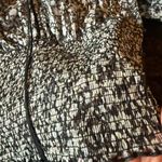 Free People  Floral Black and White Women's Shirt Photo 2