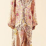 Free People ❤️ Marais Printed Midi Dress Photo 0