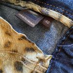 Roberto Cavalli jeans 26x29 Blue Embellished Low Rise Straight Dark Wash Tag 40 Photo 10