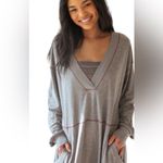 Natural Life  Gray Lounge Jumper Size Large Photo 6