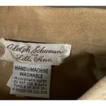 Vintage Womens Adolph Schuman for Lilli Ann Tan Ultra Suede Blazer Skirt Suit S Photo 6