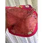 Vera Bradley  Happy Bouncing Bouquet Clear Plastic Lined Zipper Cosmetic Bag Photo 4