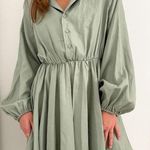 Vine & Love  Sage Green Dress Photo 0
