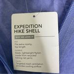 Athleta  Expedition Hike Shell Jacket Women’s Small Purple Nylon Hooded NWT Photo 5