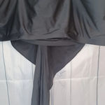 Cacique Swim by  Wrap around black Plunge bathing suit top Photo 6