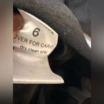 Sharagano  Paris wool black jacket with chain and ribbon detail Photo 6