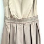 David's Bridal NWT  Champagne One Shoulder Party Dress Sz 4 Photo 1