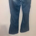 Silver Jeans  Frances Flare distressed blue denim jeans Photo 5