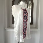 Milly Embroidered Cape Swimsuit Coverup, Multicolor Retail $345 Photo 3