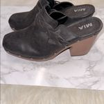 MIA  Black studded Mules size 10M Photo 6
